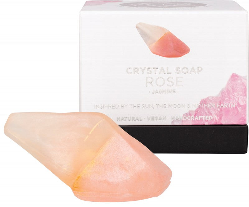 SUMMER SALT BODY Crystal Soap  Rose - Jasmine 155g