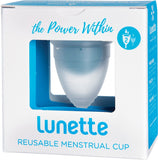 LUNETTE Reusable Menstrual Cup - Clear  Model 2 - For Normal To Heavy Flow 1
