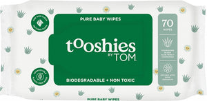 TOOSHIES BY TOM Pure Baby Wipes  Aloe Vera & Chamomile 70