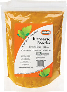 PURE FOOD ESSENTIALS Spices  Turmeric Powder 500g