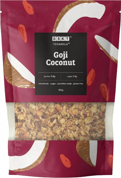 BSKT Veganola Goji Coconut 250g