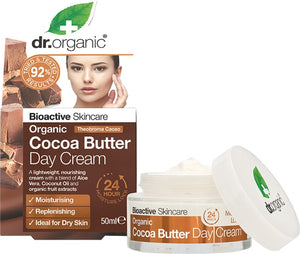 DR ORGANIC Day Cream  Organic Cocoa Butter 50ml