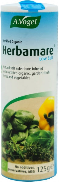 A.Vogel Organic Herbamare Diet Sea Salt G/F 125g