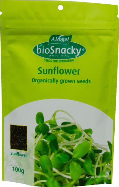 A. Vogel BioSnacky Organically Grown Sunflower Sprouting Seeds G/F100g