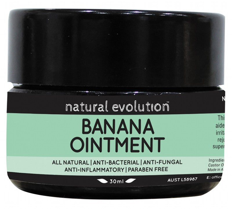 NATURAL EVOLUTION Banana Ointment  All Natural Healing 30ml