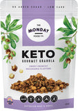 THE MONDAY FOOD CO Keto Gourmet Granola  Sweet Crunchy Macadamia Clusters 300g