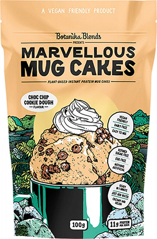 BOTANIKA BLENDS Marvellous Mug Cakes  Choc Chip Cookie Dough 100g