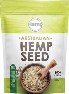 ESSENTIAL HEMP Australian Hemp Seeds  Hulled 800g