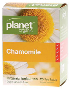 PLANET ORGANIC Herbal Tea Bags  Chamomile 25