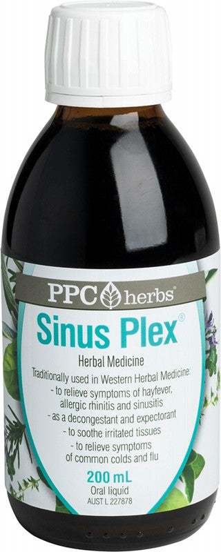 PPC HERBS Sinus-Plex  Herbal Remedy 200ml