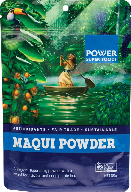 POWER SUPER FOODS Maqui Powder  "The Origin Series" 50g