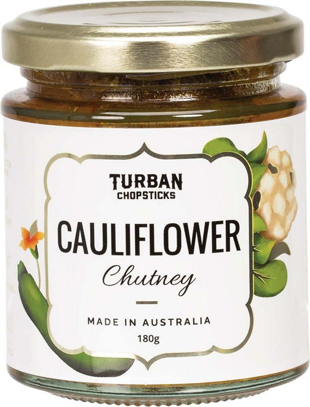 TURBAN CHOPSTICKS Chutney  Cauliflower 180g