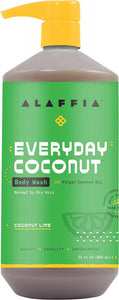 ALAFFIA Everyday Coconut  Body Wash - Coconut Lime 950ml