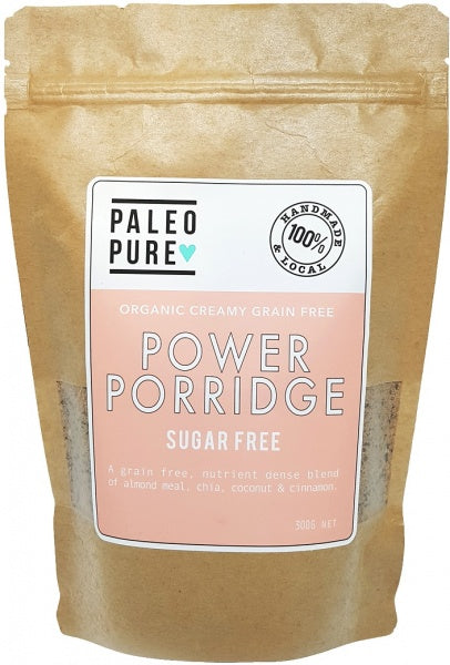 Paleo Pure Organic Power Porridge Sugar Free 300g