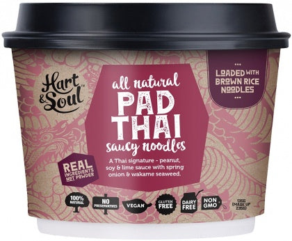Hart & Soul All Natural Pad Thai Saucy Noodles 135g
