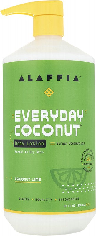 ALAFFIA Everyday Coconut  Body Lotion - Coconut Lime 950ml