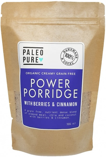 Paleo Pure Organic Power Porridge with Berries & Cinnamon 300g