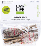 LUVIN LIFE Smudge Stick  White Sage - Mini 12cm 2