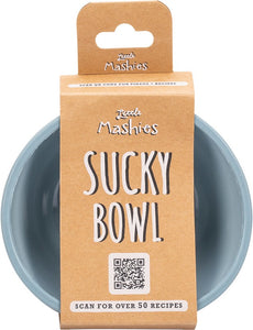 LITTLE MASHIES Silicone Sucky Bowl  Dusty Blue 1