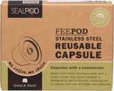 SEALPOD FEEPOD Reusable Coffee Capsule  Starter Kit With 100 Paper Filters 1