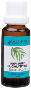 VRINDAVAN Essential Oil (100%)  Eucalyptus 25ml