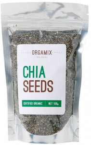 Orgamix Organic Chia Seeds Black G/F 500g