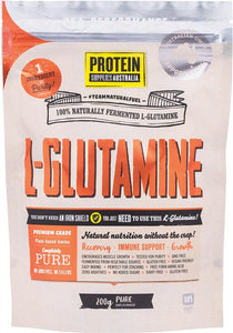 PROTEIN SUPPLIES AUSTRALIA L-Glutamine (Plant-based)  Pure 200g