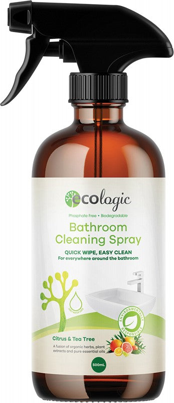 ECOLOGIC Bathroom Cleaning Spray  Citrus & Tea Tree 500ml