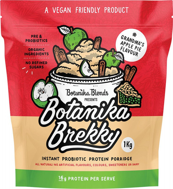 BOTANIKA BLENDS Botanika Brekky Probiotic Porridge  Apple Pie 1kg