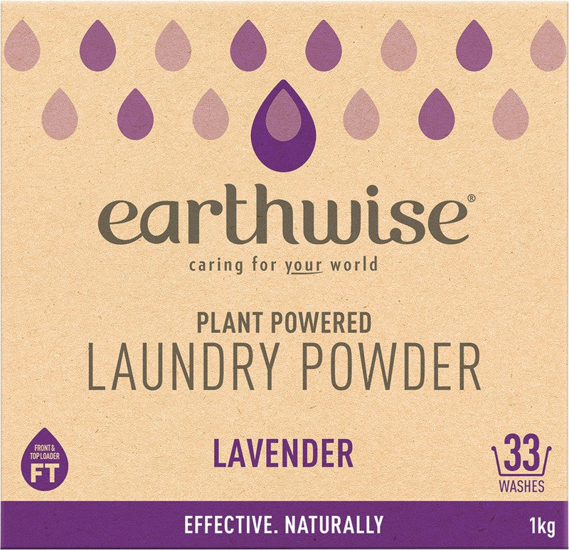 EARTHWISE Laundry Powder  Lavender 1kg