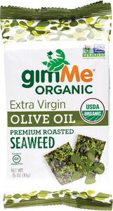 GIMME Roasted Seaweed Snacks  Olive Oil 10g