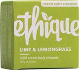 ETHIQUE Solid Cream Body Cleanser  Lime & Lemongrass 105g