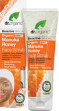 DR ORGANIC Face Scrub  Organic Manuka Honey 125ml